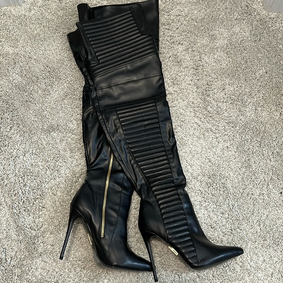 LFL by Lust for Life Shoes - Lust for Life Thigh High Boots